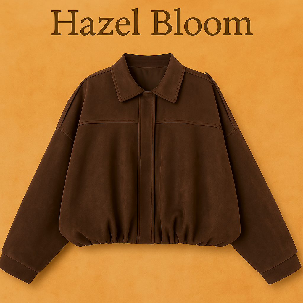 HazelBloom Suède Jas - By Divina