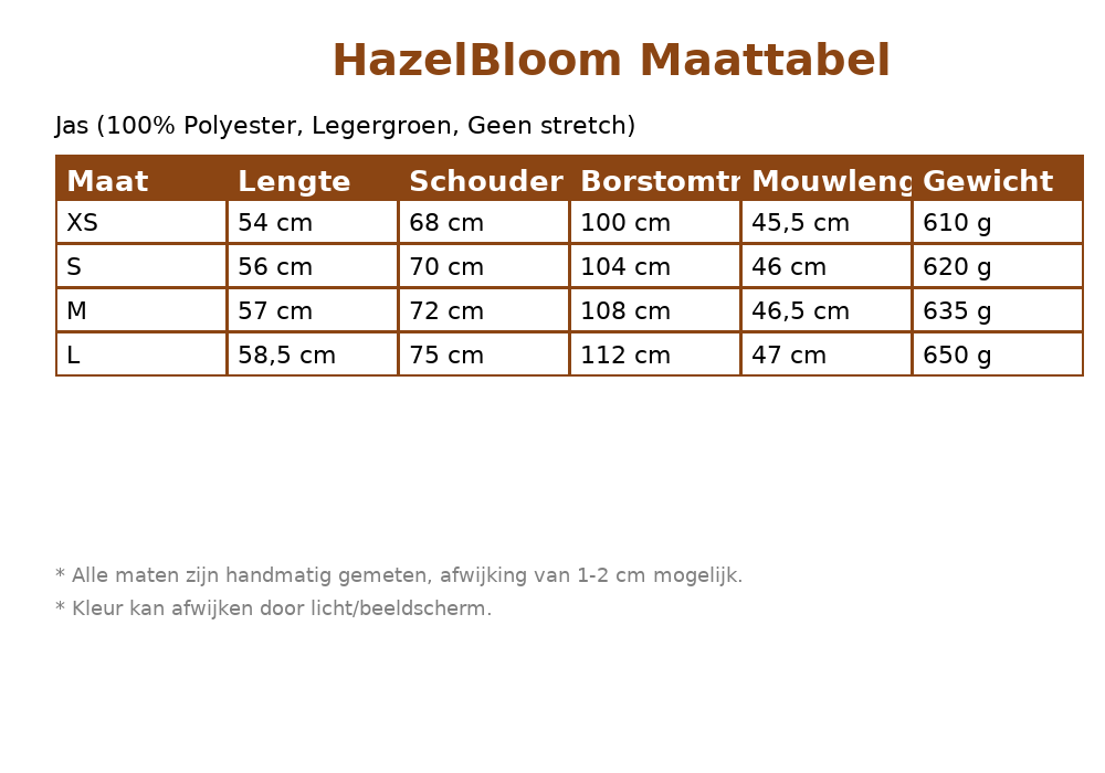 HazelBloom Suède Jas - By Divina