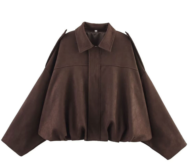 HazelBloom Suède Jas - By Divina