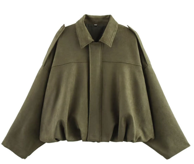 HazelBloom Suède Jas - By Divina